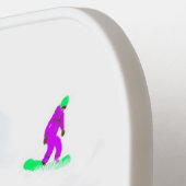 スノーボーダーズスノーボーディング冬 ピックルボールラケット (左詳細)