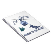 スノーボーダーパワートゥザピープルスキーリゾート ノートブック (右側)