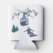 スノーボーダーパワートゥザピープルスキーリゾート 缶クーラー (裏面)