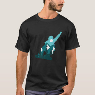 スノーボーダーマウンテンスノー Tシャツ