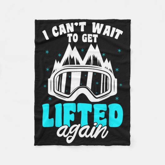 スノーボーダーマウンテンズギアウィンタースキースロップスノーボ フリースブランケット (正面)