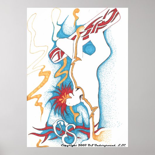 スノーボーダーラージポスター ポスター (正面)