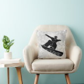 スノーボーダー枕 クッション (椅子)