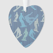 スノーボーダー線 オーナメント (正面)