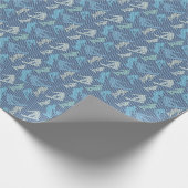 スノーボーダー線 ラッピングペーパー (角)