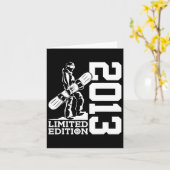 スノーボーダー12誕生日スノーボード2013スノーボード カード (黄色い花)