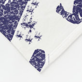 スノーボーダー フリースブランケット (角)