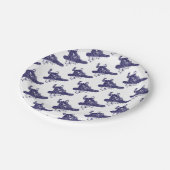 スノーボーダー ペーパープレート (アングル)