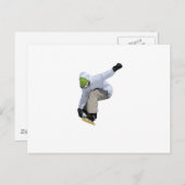 スノーボーダー ポストカード (正面/裏面)