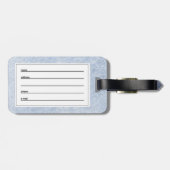 スノーボーダー ラゲッジタグ (裏面横)