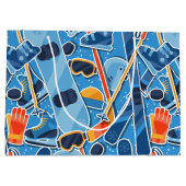 スノーボーダー ラージペーパーバッグ (裏面)