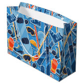 スノーボーダー ラージペーパーバッグ (裏面アングル)