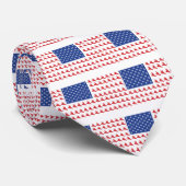 スノーボーダー・愛国旗 ネクタイ (ロール)