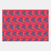 スノーボーダー（標高が高いゲレンデ） ラッピングペーパーシート (正面3)