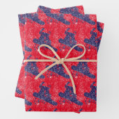 スノーボーダー（標高が高いゲレンデ） ラッピングペーパーシート (インサイチュ)