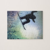 スノーボーダー: 空気 ジグソーパズル (横)