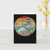 スノーボーディングウィンタースポーツマウンテンスノーボーダースノ カード (黄色い花)