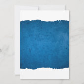 スノーボーディングウィンタースポーツ誕生日招待状 招待状 (裏面)