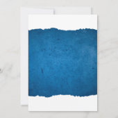 スノーボーディングウィンタースポーツ誕生日招待状 招待状 (裏面)