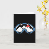 スノーボーディングガレスアウトドア – スノーボード カード (黄色い花)