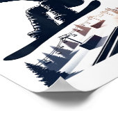 スノーボーディングサースフィーのスイス ポスター (角)