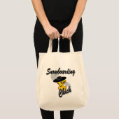 スノーボーディングシック#4 トートバッグ (正面(商品))