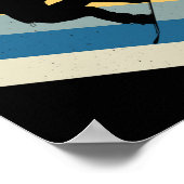 スノーボーディングシャツスノーボーダースノーボードラバーソノ ポスター (角)