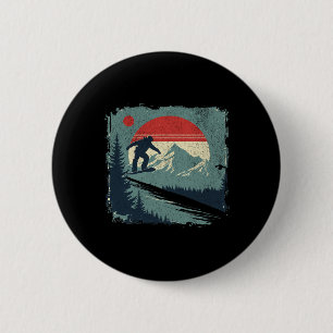 スノーボーディングスノーボーダー4 缶バッジ