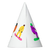 スノーボーディングスノーボーダー パーティーハット (裏面)