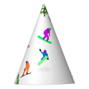 スノーボーディングスノーボーダー パーティーハット