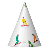 スノーボーディングスノーボーダー パーティーハット (左)