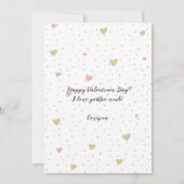 スノーボーディングバレンタイン シーズンカード (裏面)