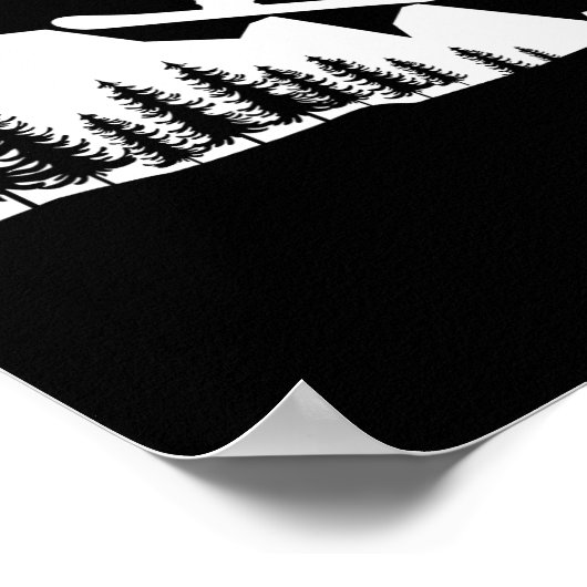 スノーボーディングマウンテンウィンタースポーツアドベンチャースノー ポスター (角)