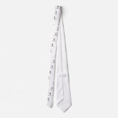 スノーボードが大好き ネクタイ (裏面)