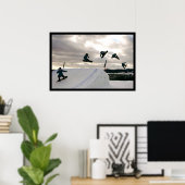 スノーボードのコツのポスター ポスター (ホームオフィス)