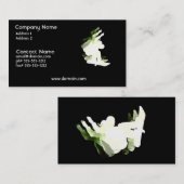 スノーボードのデザインの名刺 名刺 (正面/裏面)