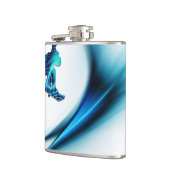 スノーボードのデザイン フラスク (左)