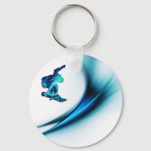 スノーボードのデザインKeychain キーホルダー