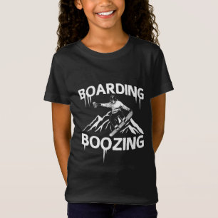 スノーボードのブーイング Tシャツ