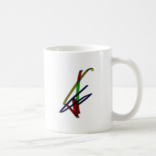 スノーボードのロゴ コーヒーマグカップ