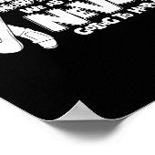 スノーボードの人々が真剣に期待しストップている ポスター (角)