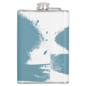 スノーボードの夢 – Snowboarder フラスク (裏面)