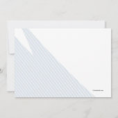 スノーボードの招待状 招待状 (裏面)