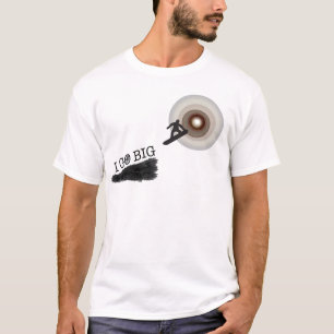 スノーボードの流れ Tシャツ