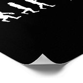 スノーボードの進化 – スケートで滑る愛好家スノーボード ポスター (角)