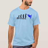スノーボードの進化 Tシャツ (正面)