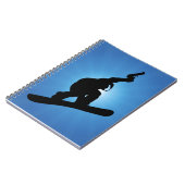 スノーボードの違法行為 ノートブック (左側)