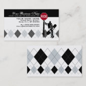 スノーボードの…方向か。 名刺 (正面/裏面)