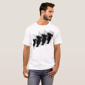 スノーボードのTシャツ Tシャツ (正面フル)