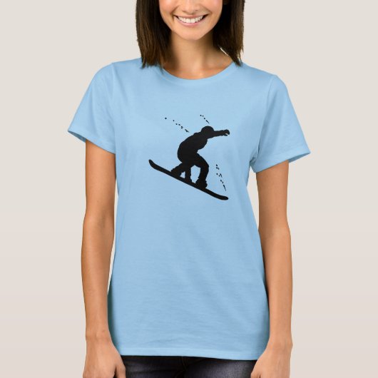 スノーボードのTシャツ Tシャツ (正面)